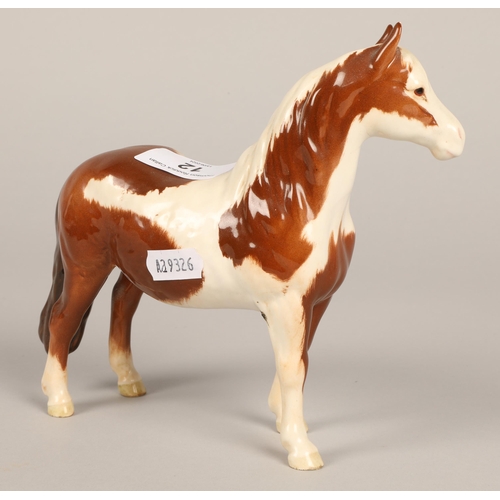 12 - Beswick Skewbald pony