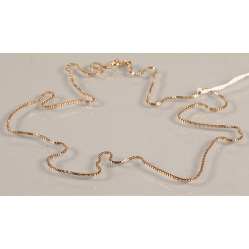 54 - 9K gold necklace chain, 4g