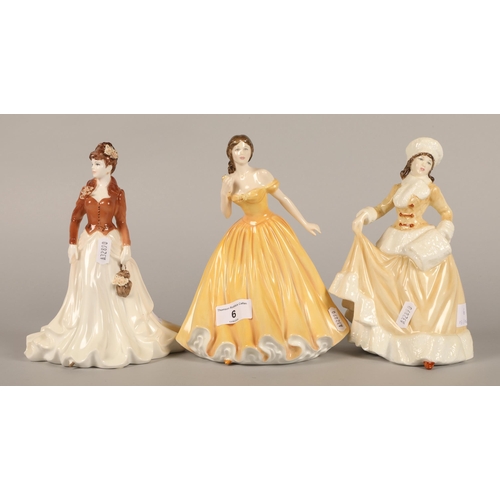 6 - Two Coalport Four Seasons figures, 