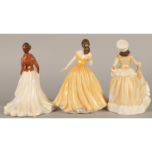 6 - Two Coalport Four Seasons figures, 