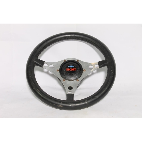 186 - Vintage Ford Escort Formel steering wheel.