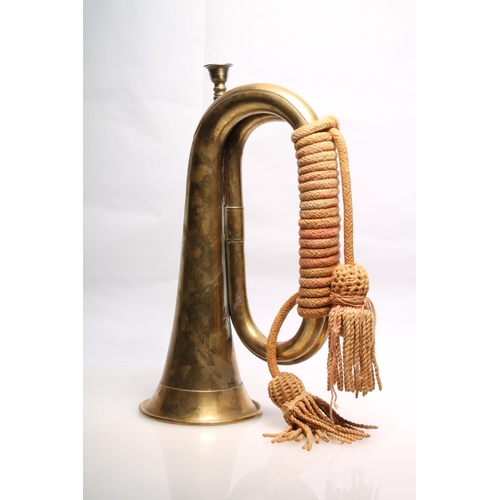 244 - Brass bugle.