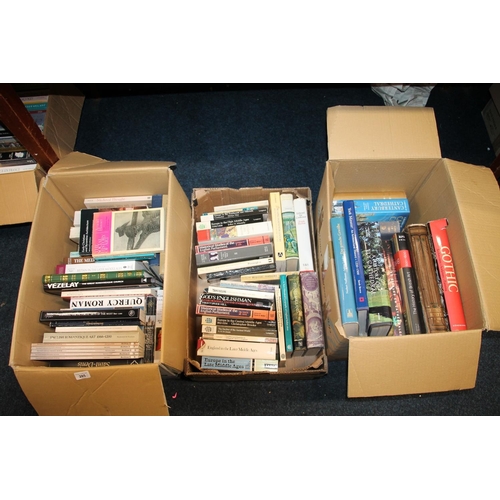 285 - Three boxes of books to include Art reference books, etc.