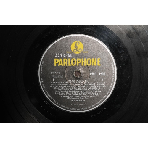 357 - The Beatles Please Please Me on Mono Parlophone.