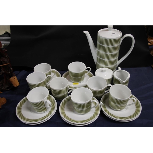 39 - German Bavarian coffee set by Seltmann Weiden.