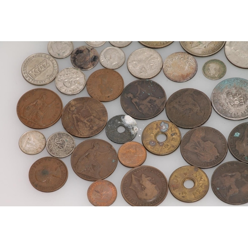 633 - British coin collection to include half-crowns 1817, 1921, 1927 and 1928, florin 1922, shillings 187... 