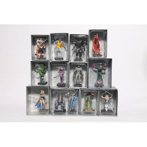 79 - Twelve Eaglemoss Marvel characters, all boxed.