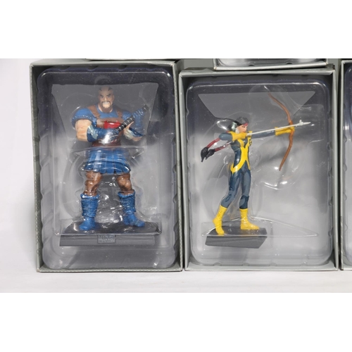 80 - Twelve Eaglemoss Marvel characters, all boxed.