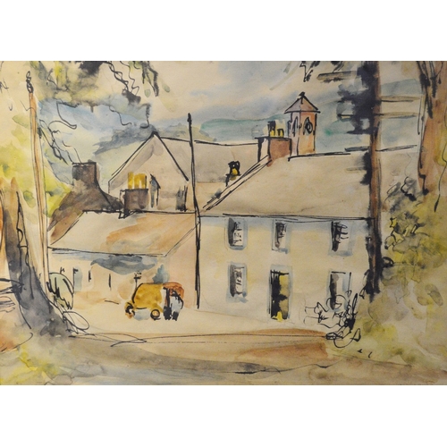 331A - Cyril Wilson (British, 1911 - 2003)Summer in Tynron, DumfriesshireSigned and dated '55, watercolour,... 