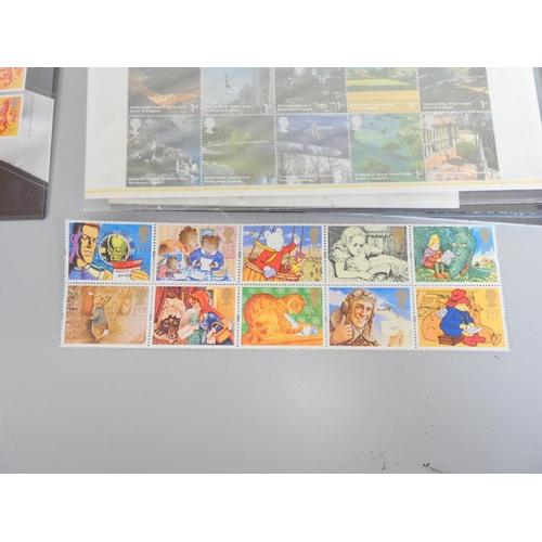 360 - Large collection of c1990s-2000s British mint presentation packs postage stamp sets comprising of 18... 