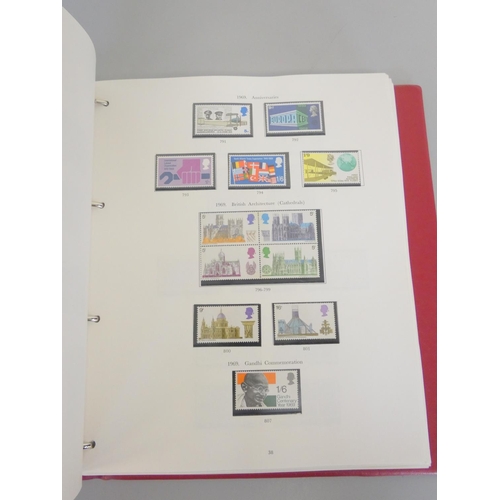 361 - Stanley Gibbons The Stamps of Great Britain stamp album containing issues from Victoria to Elizabeth... 