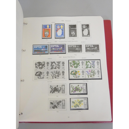 361 - Stanley Gibbons The Stamps of Great Britain stamp album containing issues from Victoria to Elizabeth... 