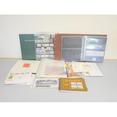 362 - Large collection of postage stamps mainly British issues, comprising of album sheets, first day cove... 