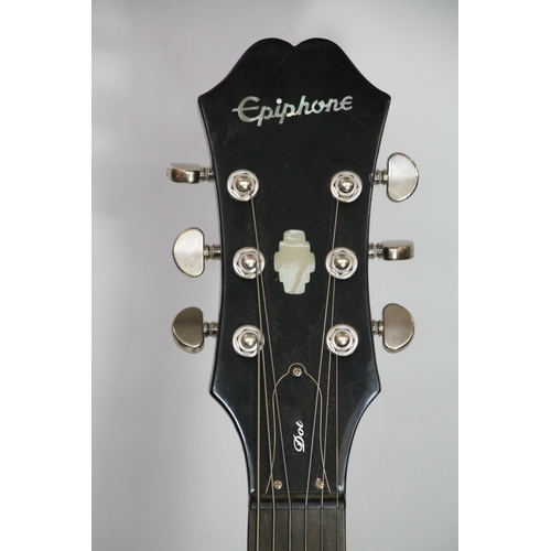 427 - Epiphone Dot six string electric guitar. 