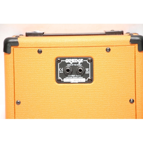 456 - Orange PPC108 guitar amplifier, serial number 00350-0312.