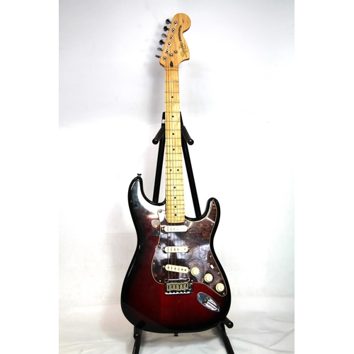 428 - Fender Squirer Stratocaster standard series six string electric guitar. 