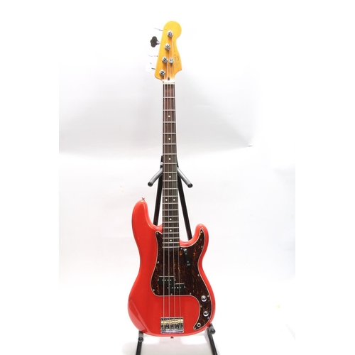 430 - Fender Squier Precision Bass four string electric bass guitar. 