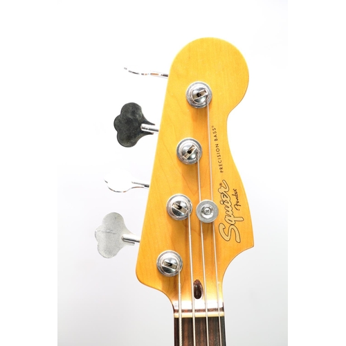 430 - Fender Squier Precision Bass four string electric bass guitar. 