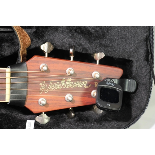 437 - Washburn Rover R010 six string acoustic guitar of Weissenborn shape, serial number SC16031180.