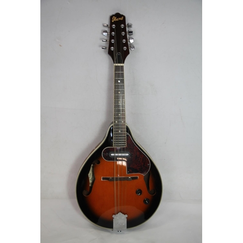 448 - Ibanez M510E-BS electric mandolin, serial number 2/y-02 GS140701594.