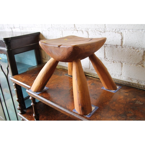 769 - Rustic wooden stool.