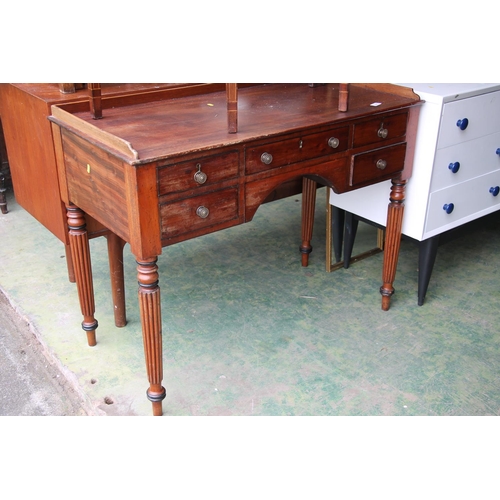 797 - Mahogany dressing table.