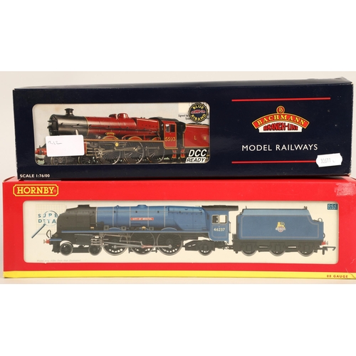 212 - Hornby 00 Gauge R 2553 BR 4-6-2 Duchess Class Locomotive 'City of Bristol' & Bachmann Branch-Lin... 