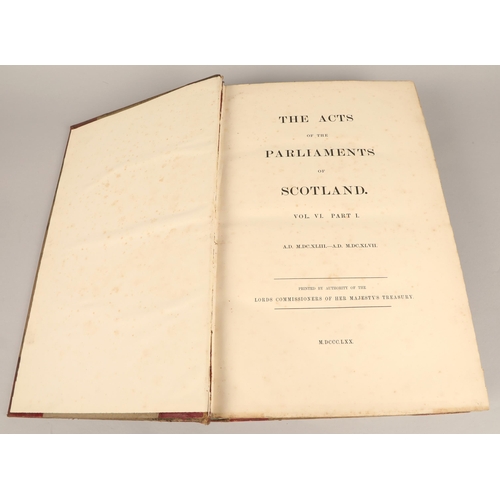 215 - The Acts of the Parliaments of Scotland Volume VI Part I 1643 - 1647