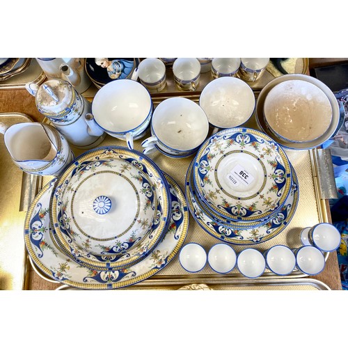 338 - Royal Worcester Bordeaux pattern dinner service,