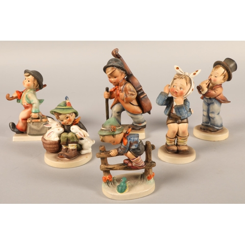 258 - Six Hummel figurines