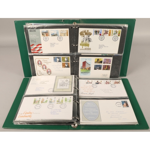 281 - Two albums containing assorted first day covers, circa. 1966 - 1984