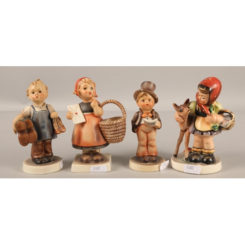 357 - Four Hummel figures