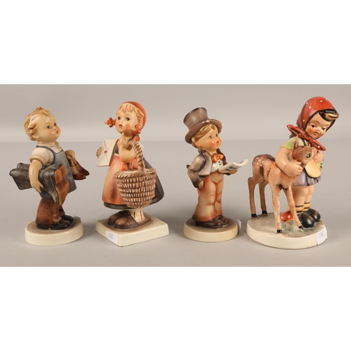 357 - Four Hummel figures