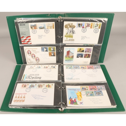 281 - Two albums containing assorted first day covers, circa. 1966 - 1984