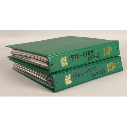 281 - Two albums containing assorted first day covers, circa. 1966 - 1984