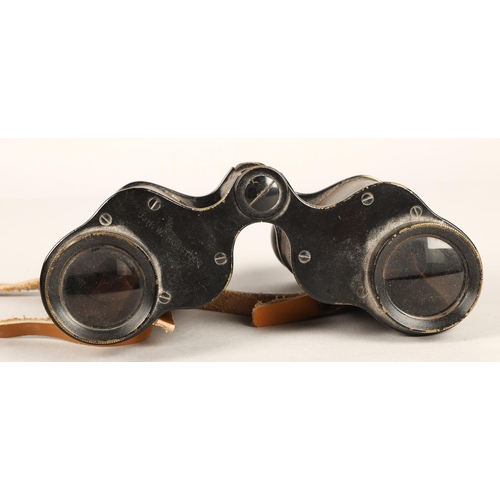 284 - Ross of London stereo prism binoculars, serial no. 85795