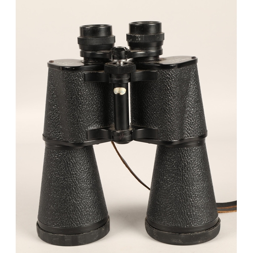 287 - Charles Frank 'Frank-Nipole' coated optic binoculars 12 x 65, no. 42678