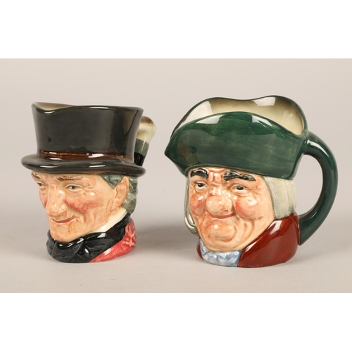 256 - Royal Doulton four miniature character jugs