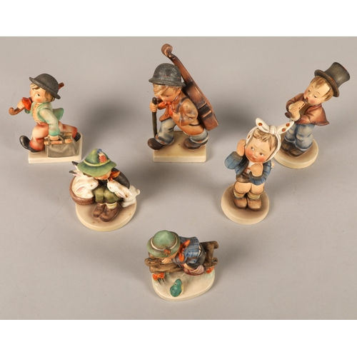 258 - Six Hummel figurines