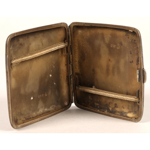 238 - Three hallmarked silver cigarette cases, gross weight 261g