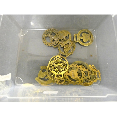 120 - Collection of horse brasses.