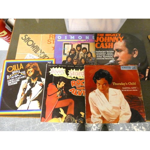 170 - Box of 1970's, 80's various LP records.