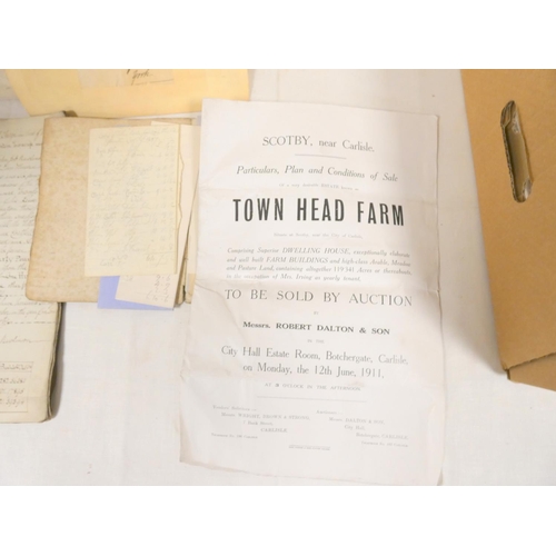 224 - Manuscript copy of Award of the Rent Charge in Lieu of Tithes ... Cumwhinton Township Made in 1844, ... 