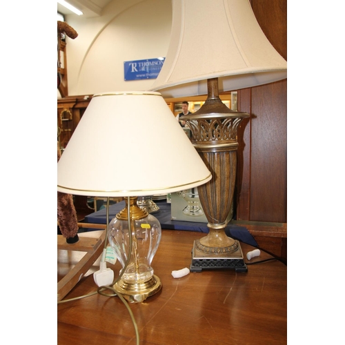 331 - Two table lamps.