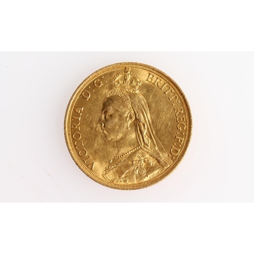 1380 - UNITED KINGDOM Queen Victoria (1837-1901) gold double sovereign or two pounds 1887, jubilee head, S3... 