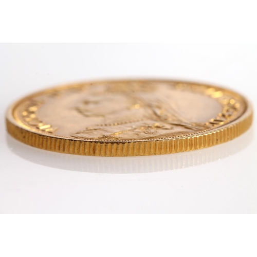 1380 - UNITED KINGDOM Queen Victoria (1837-1901) gold double sovereign or two pounds 1887, jubilee head, S3... 