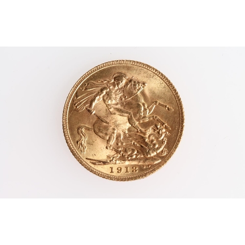 1383 - UNITED KINGDOM King George V (1910-1936) gold sovereign 1913.