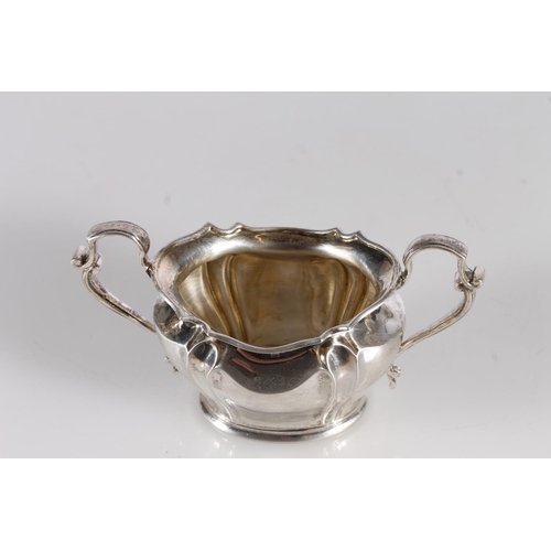 3 - Russian 84 zolotnik grade silver sugar bowl, made by August Frederik Hollming (1854-1915) for Faberg... 