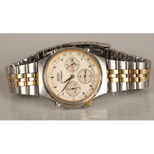 121 - Seiko Quartz Chronograph gents wristwatch