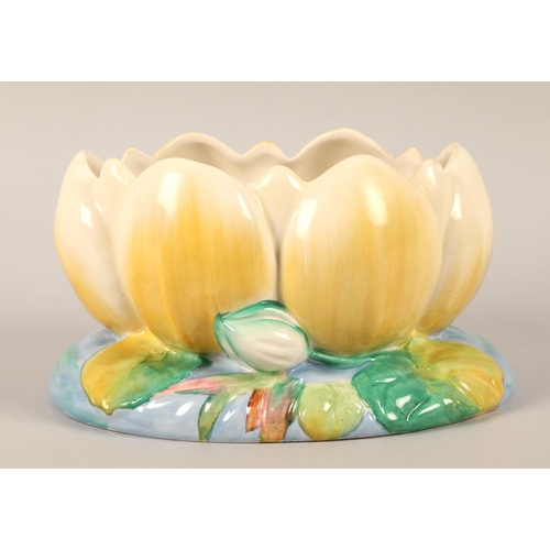 19 - Clarice Cliff lily bowl